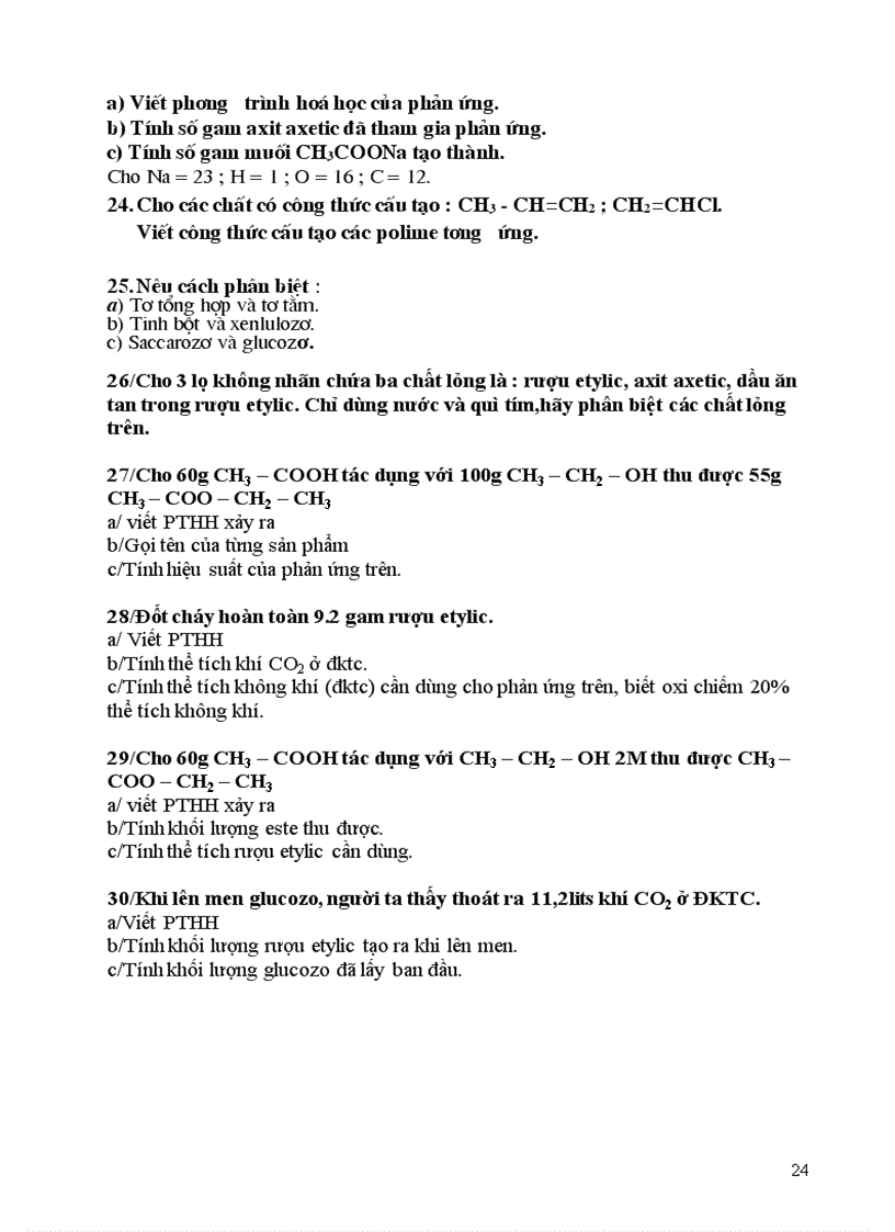 image for page Ngan hang cau hoi hoa 9