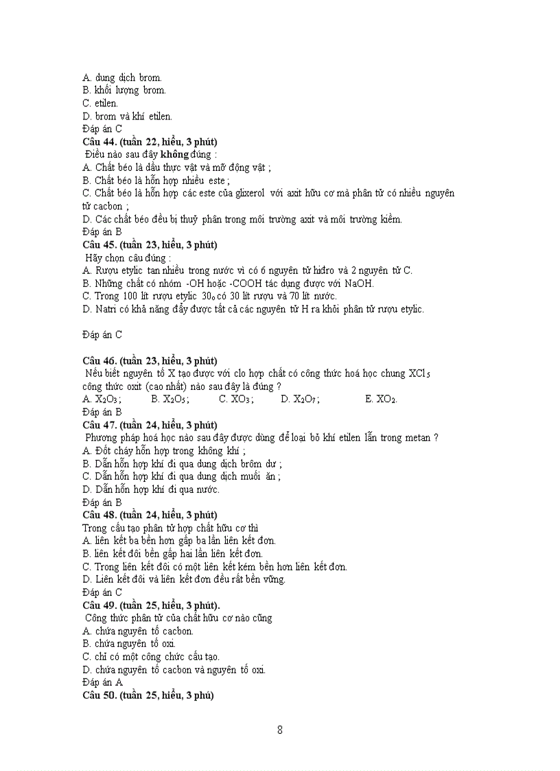 image for page Ngân hàng câu hỏi Hóa 9 1