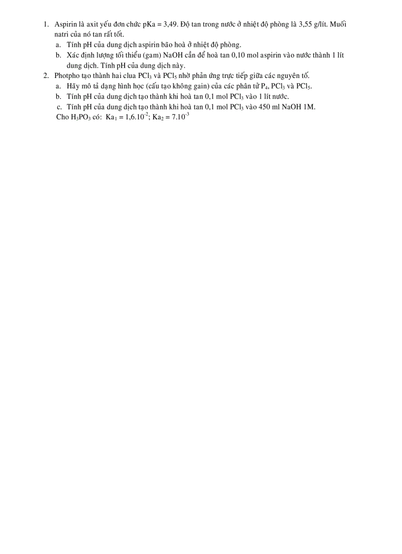 image for page Ôn tập hóa học thi