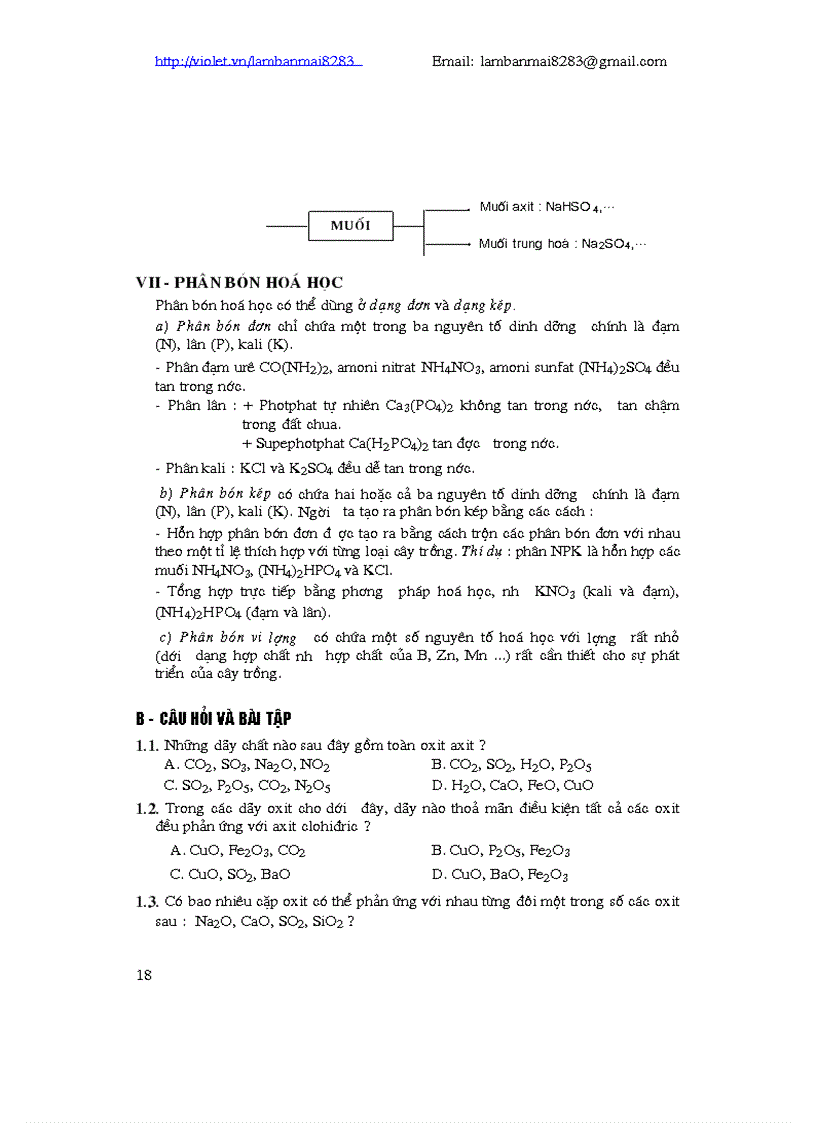 image for page Ôn tập nâng cao Hóa 9 Chương 1