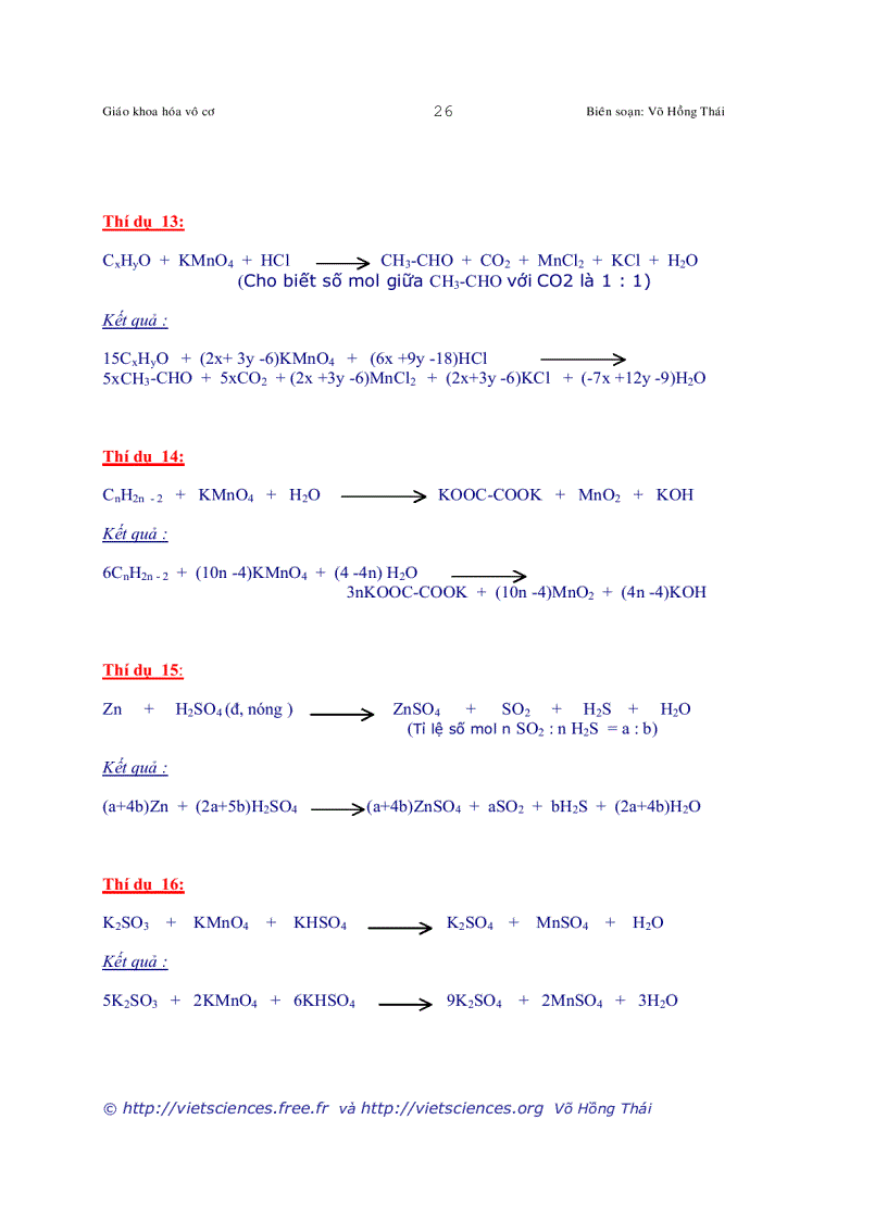 Phương pháp cân bằng PƯHH