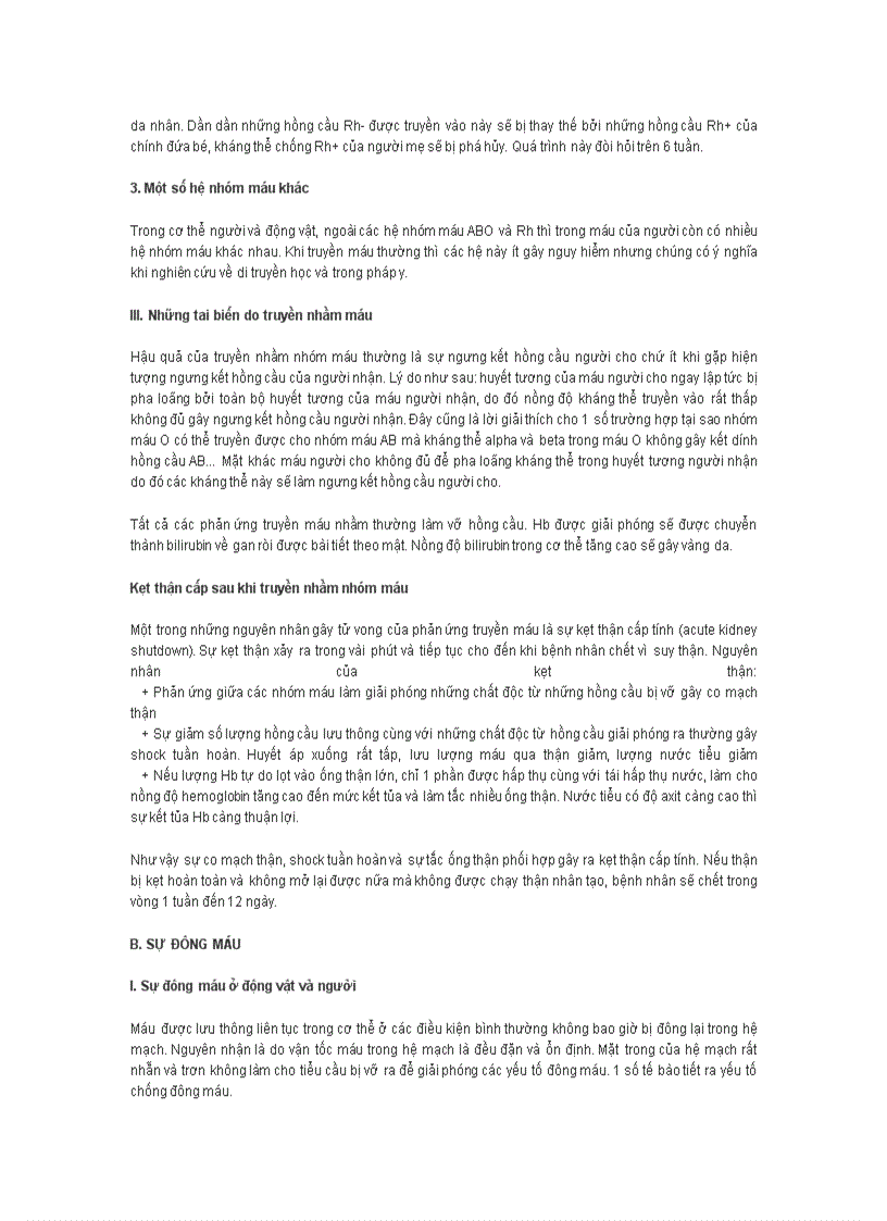 image for page Quá trình đông máu