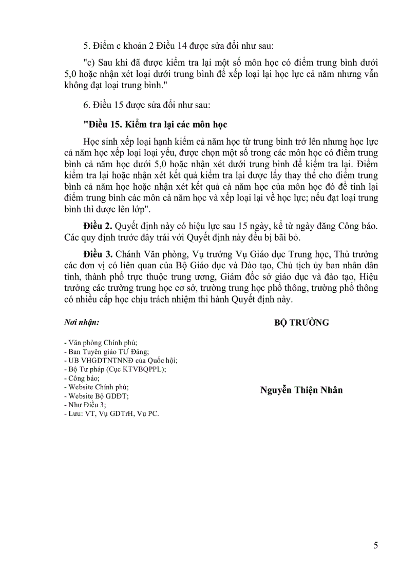 image for page Quyết định 51 sủa đổi bổ sung quy chế 40