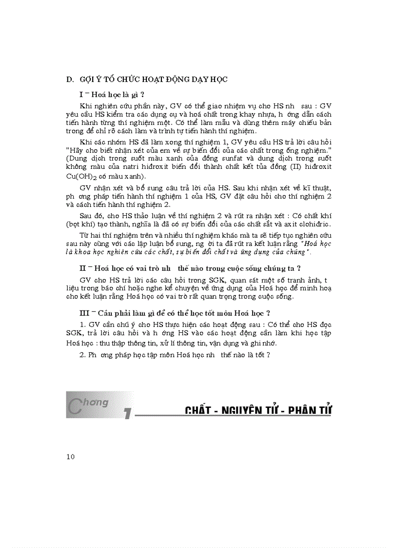 image for page Sách giáo viên hóa học 9