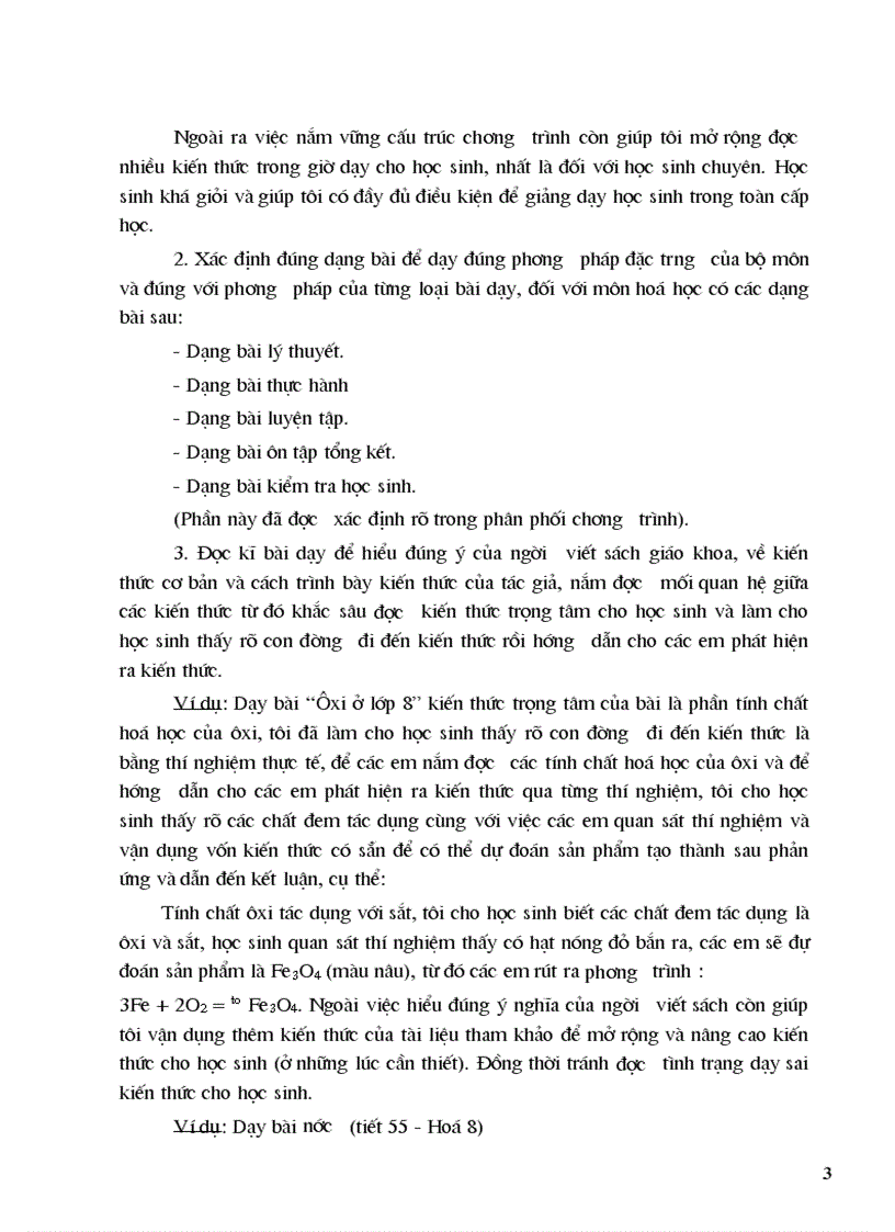 image for page SKKN Nâng cao chất lượng trong giờ dạy Hóa học