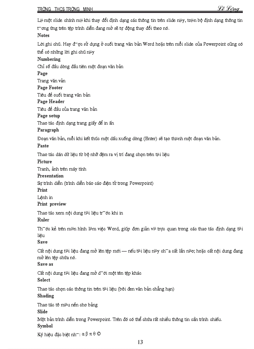 image for page Sử dụng PowerPoint trong giảng dạy