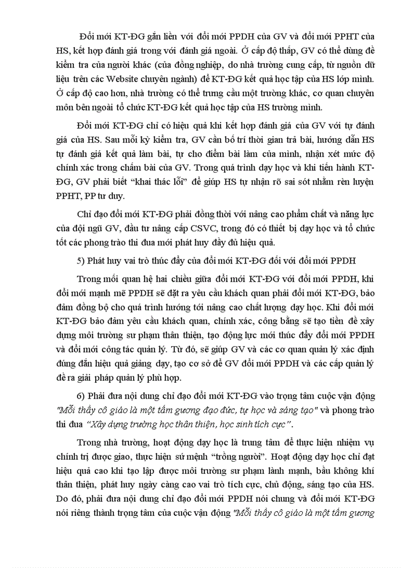 image for page Tài liệu Bồi dưỡng giáo viên cốt cán Ma trận đề kiểm tra Hóa học THCS