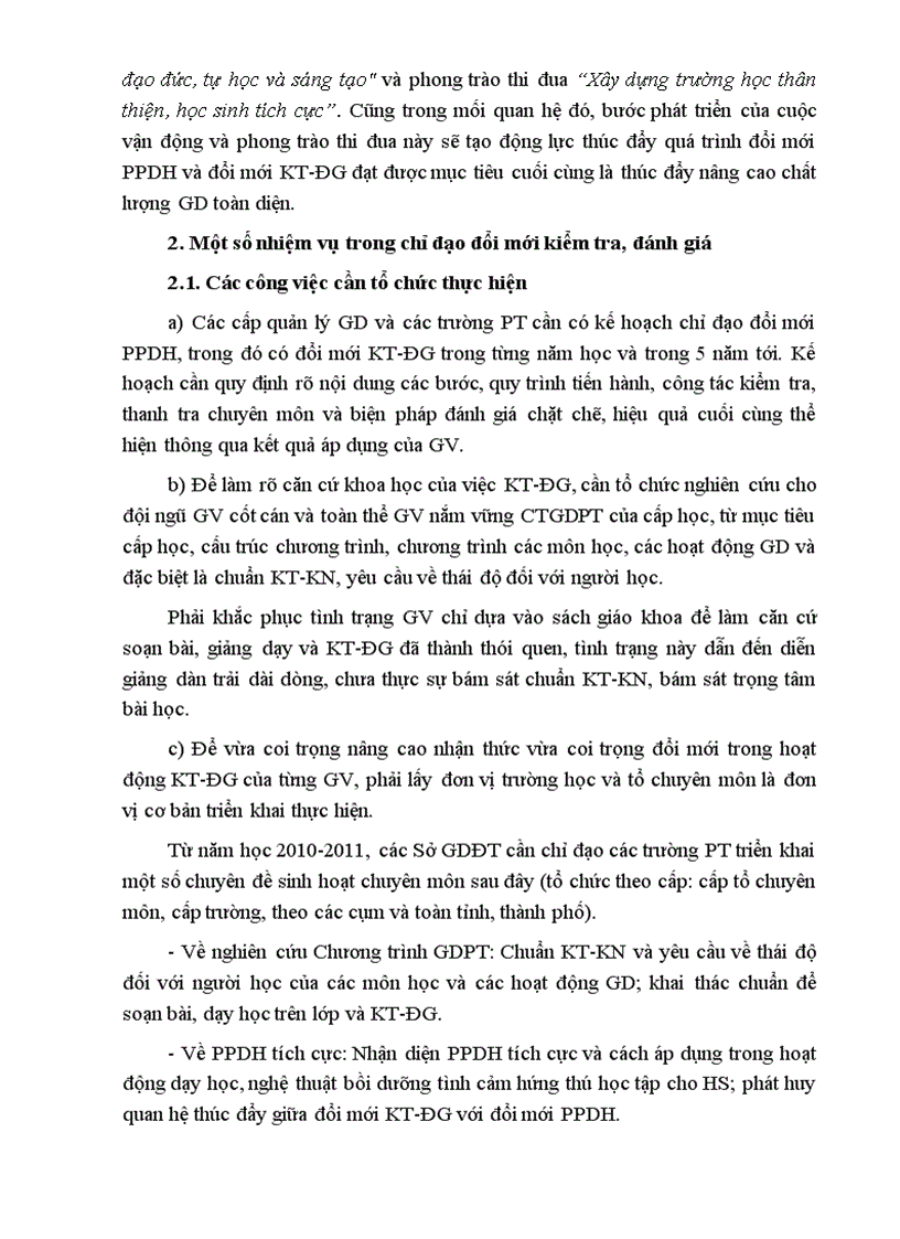 image for page Tài liệu Bồi dưỡng giáo viên cốt cán Ma trận đề kiểm tra Hóa học THCS