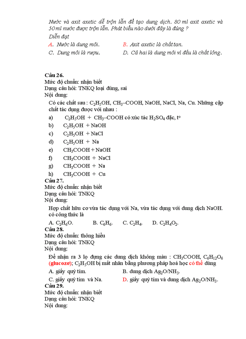 image for page Tài liệu Bồi dưỡng giáo viên cốt cán Ma trận đề kiểm tra Hóa học THCS