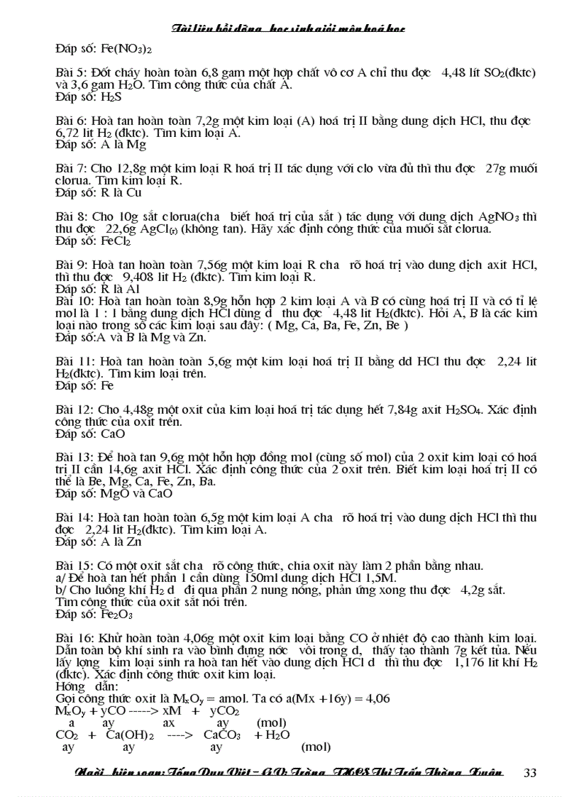 image for page Tài liệu bồi dưỡng học sinh giỏi lờp 9