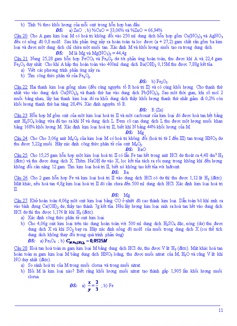 image for page Tài liệu bồi dưỡng học sinh giỏi môn Hóa lớp 9