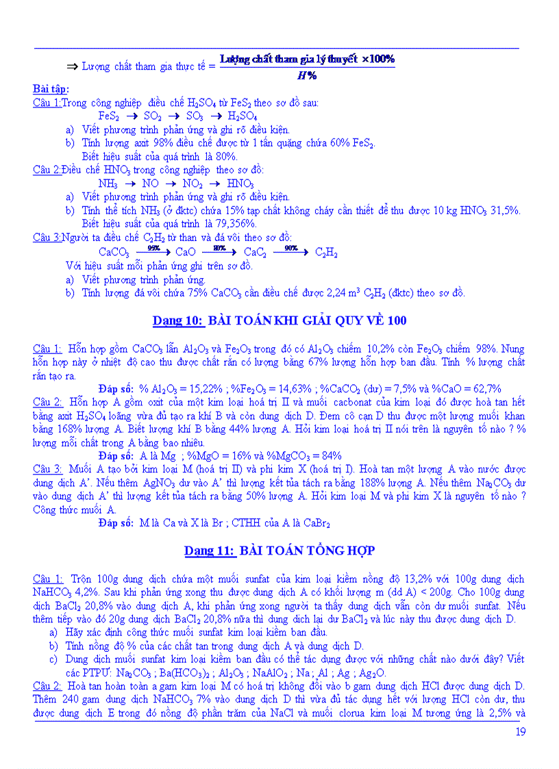 image for page Tài liệu bồi dưỡng học sinh giỏi môn Hóa lớp 9