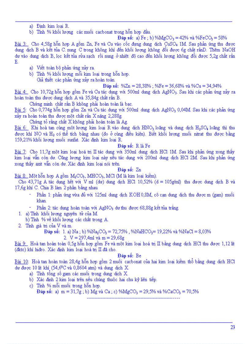 image for page Tài liệu bồi dưỡng học sinh giỏi môn Hóa lớp 9