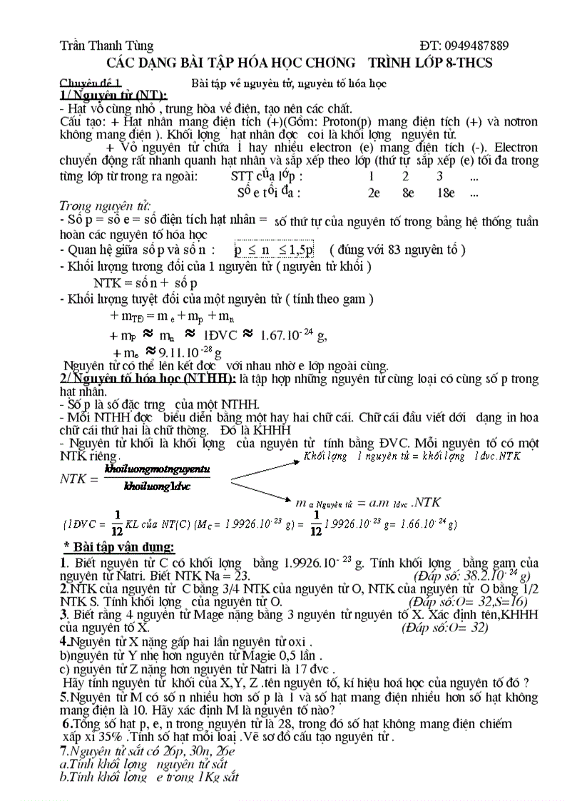 image for page Tài liệu bồi dưỡng HSG hóa 9 tùng