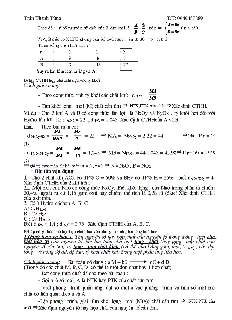 image for page Tài liệu bồi dưỡng HSG hóa 9 tùng