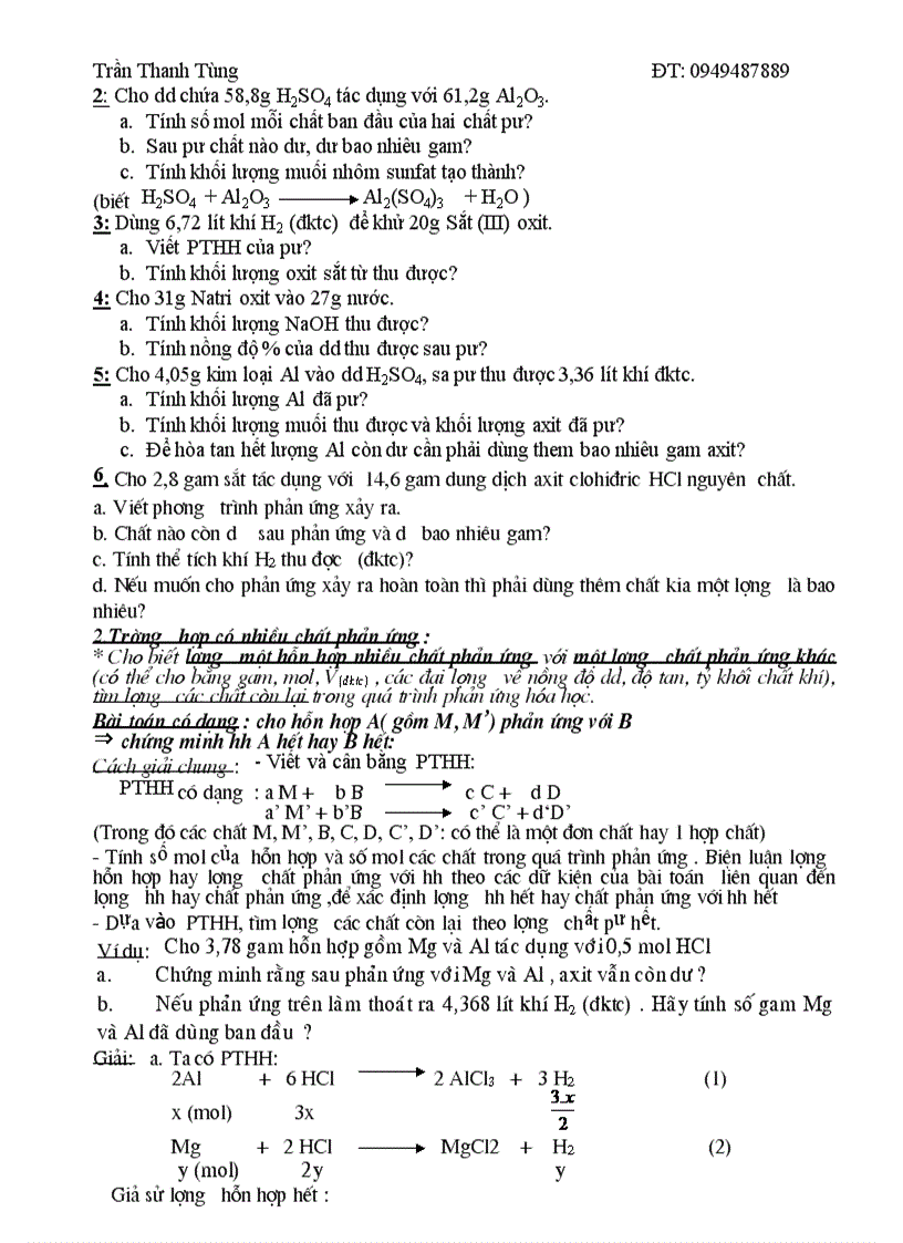 image for page Tài liệu bồi dưỡng HSG hóa 9 tùng