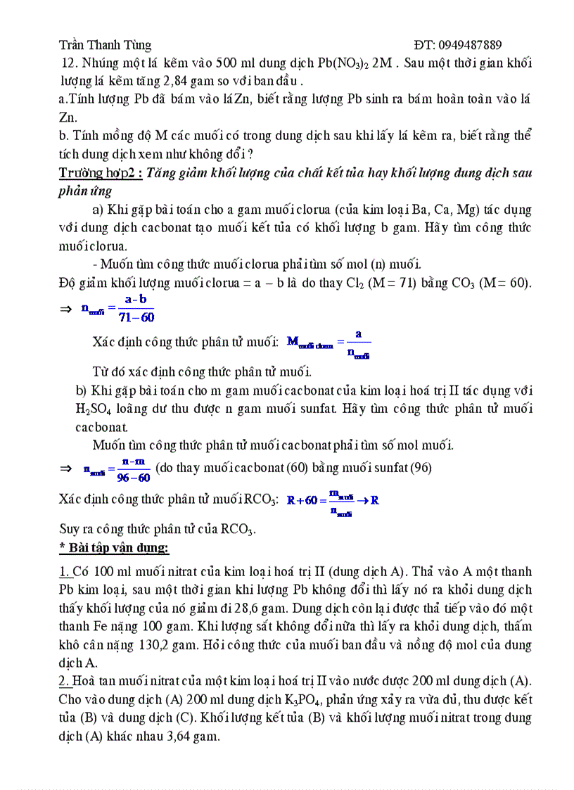 image for page Tài liệu bồi dưỡng HSG hóa 9 tùng