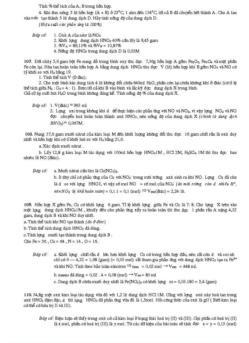 image for page Tài liệu Đề BDHSG Hóa 9 Khá hay