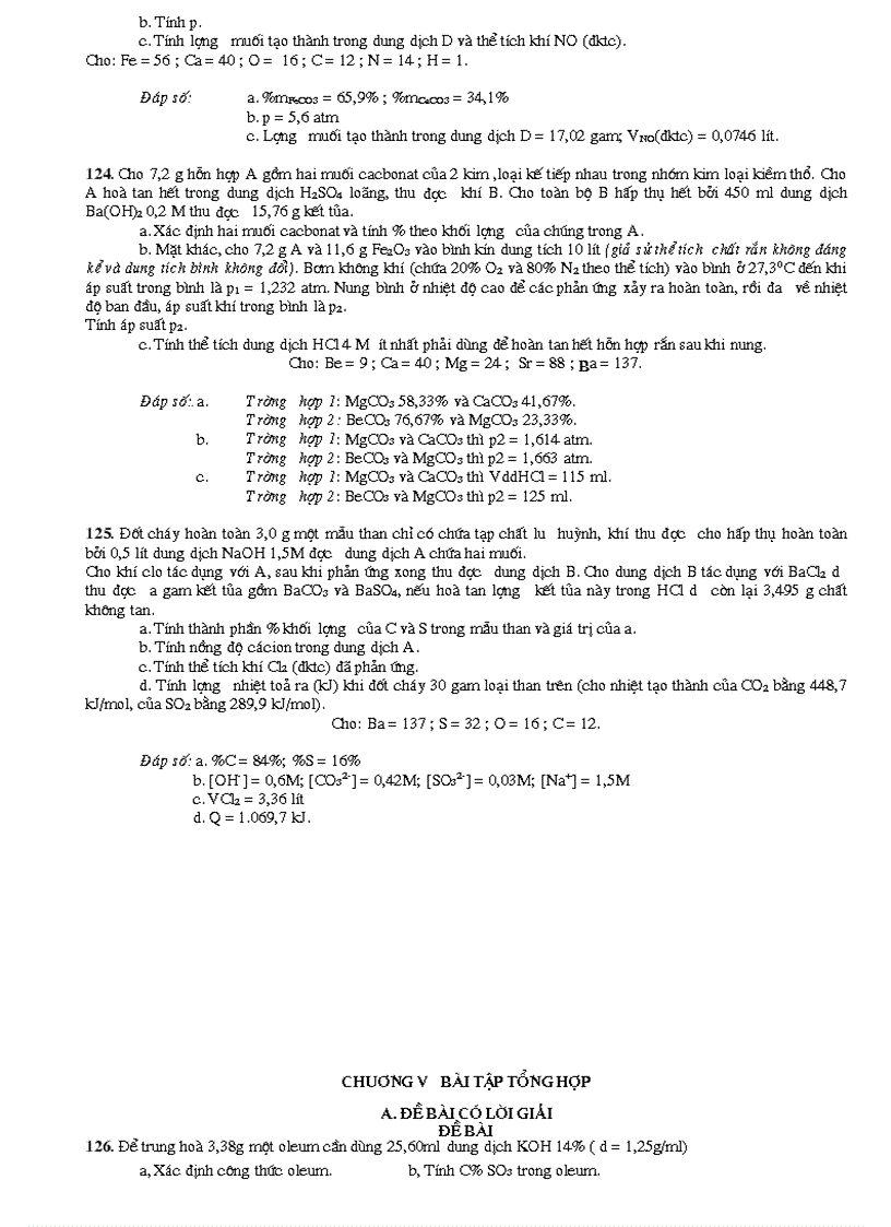 image for page Tài liệu Đề BDHSG Hóa 9 Khá hay