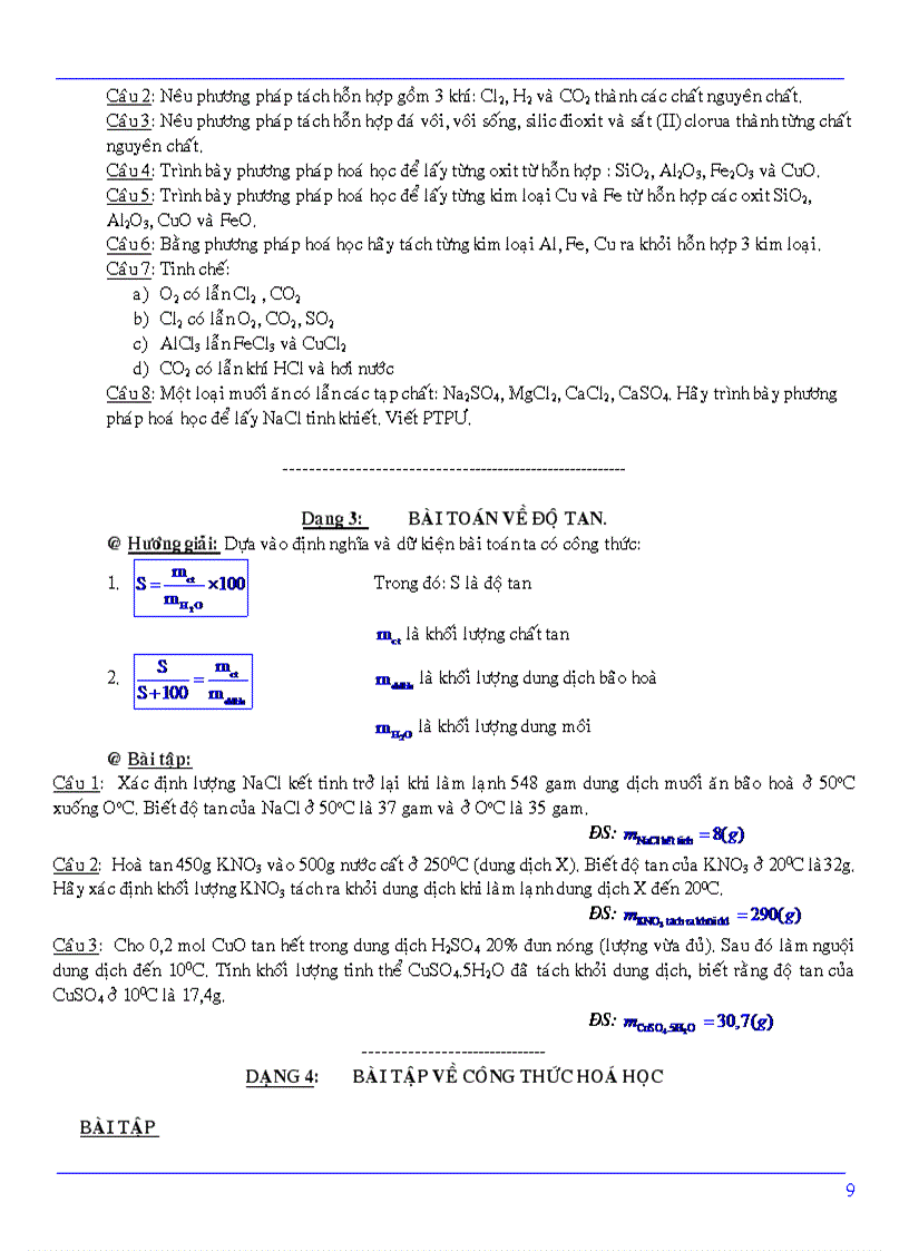 image for page Tài liệu ôn luyện hsg hoa 9