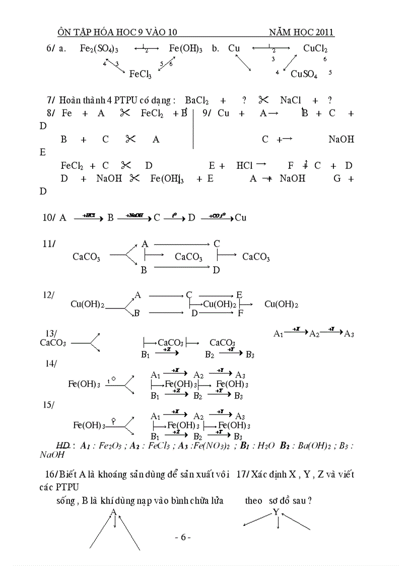image for page Tai lieu on tap hoa hoc 9