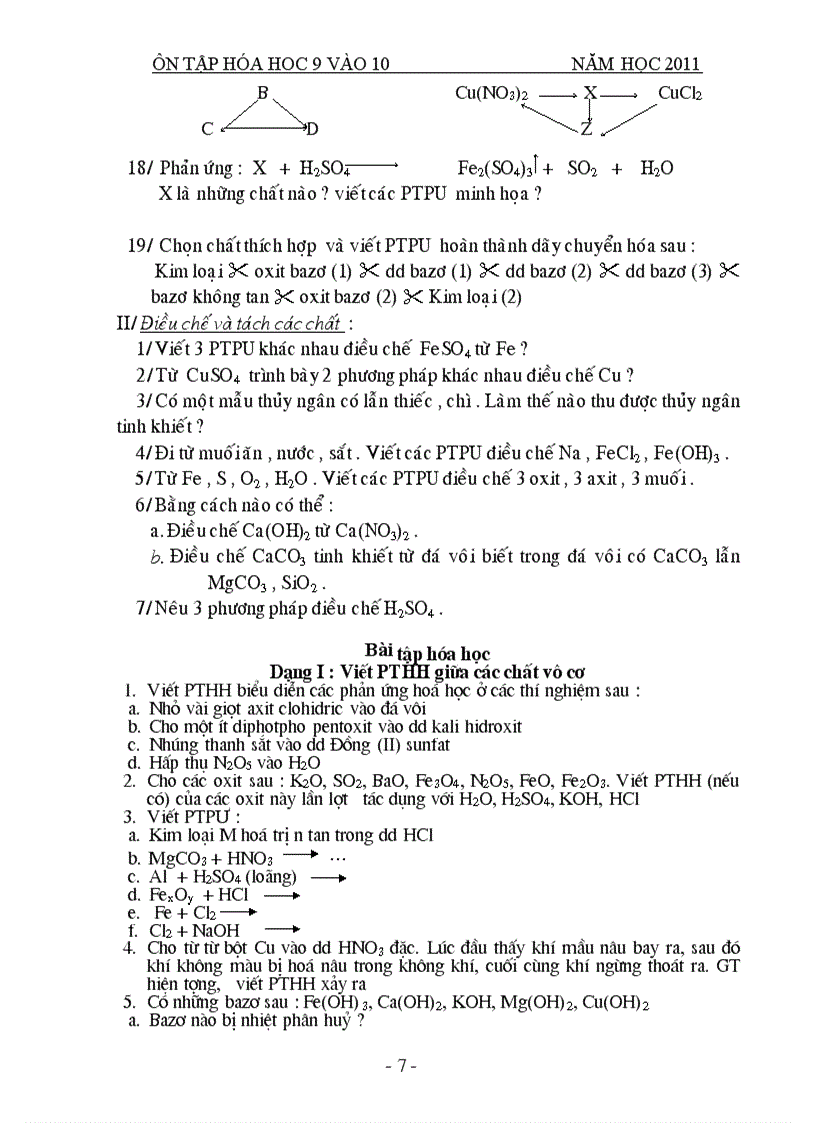 image for page Tai lieu on tap hoa hoc 9