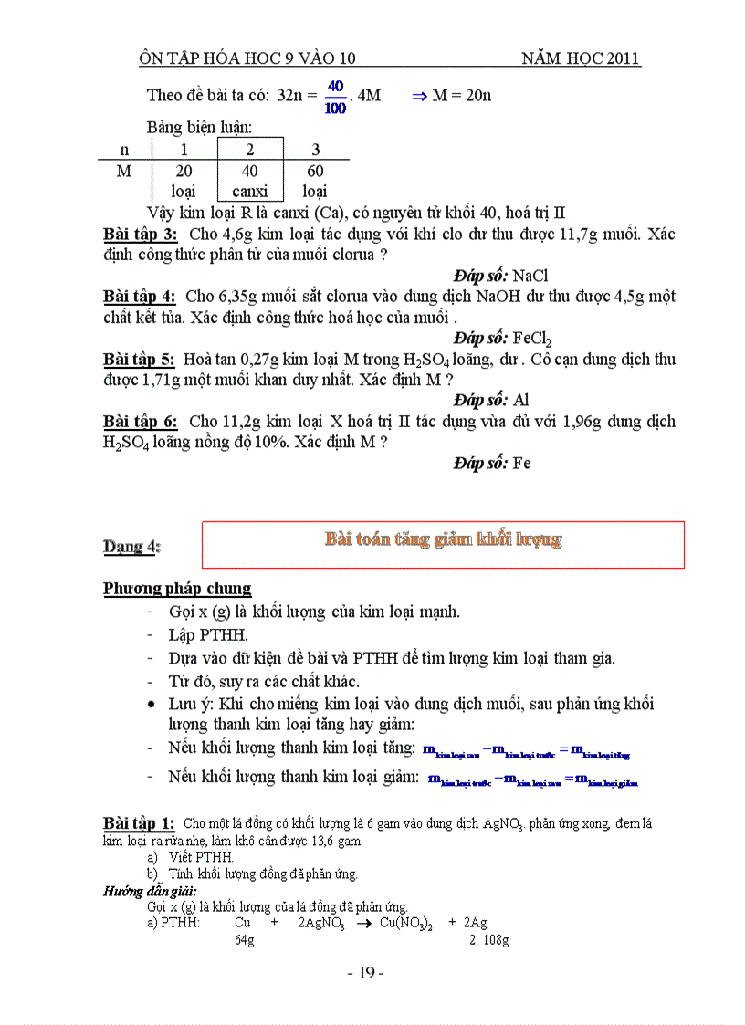 image for page Tai lieu on tap hoa hoc 9