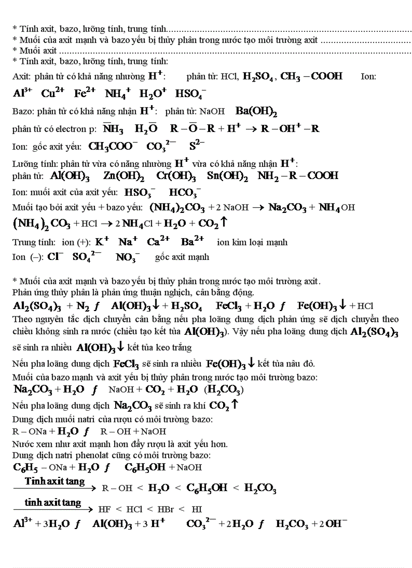image for page Tai lieu tong hoptinh axit bazo