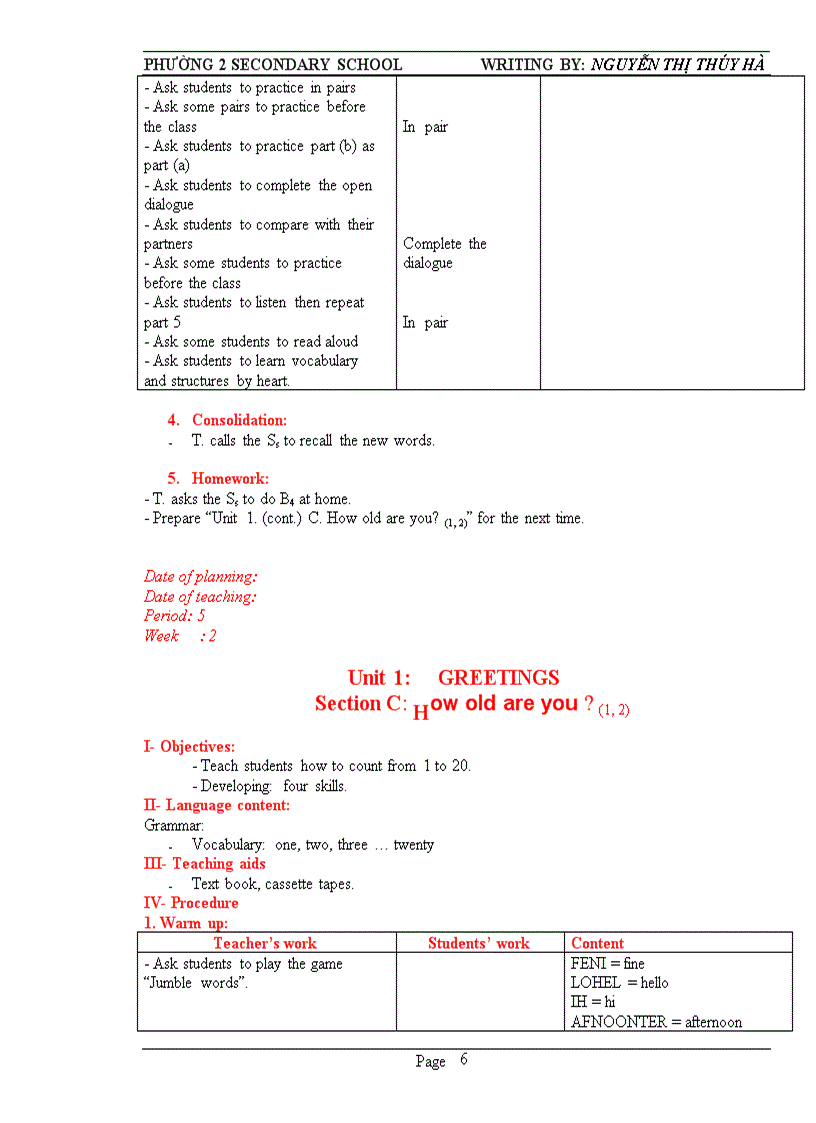 image for page Tiếng anh