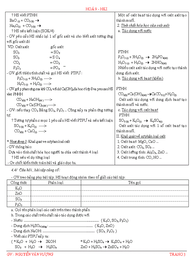 image for page Tiết 02 hóa 9 nh 2011 2012