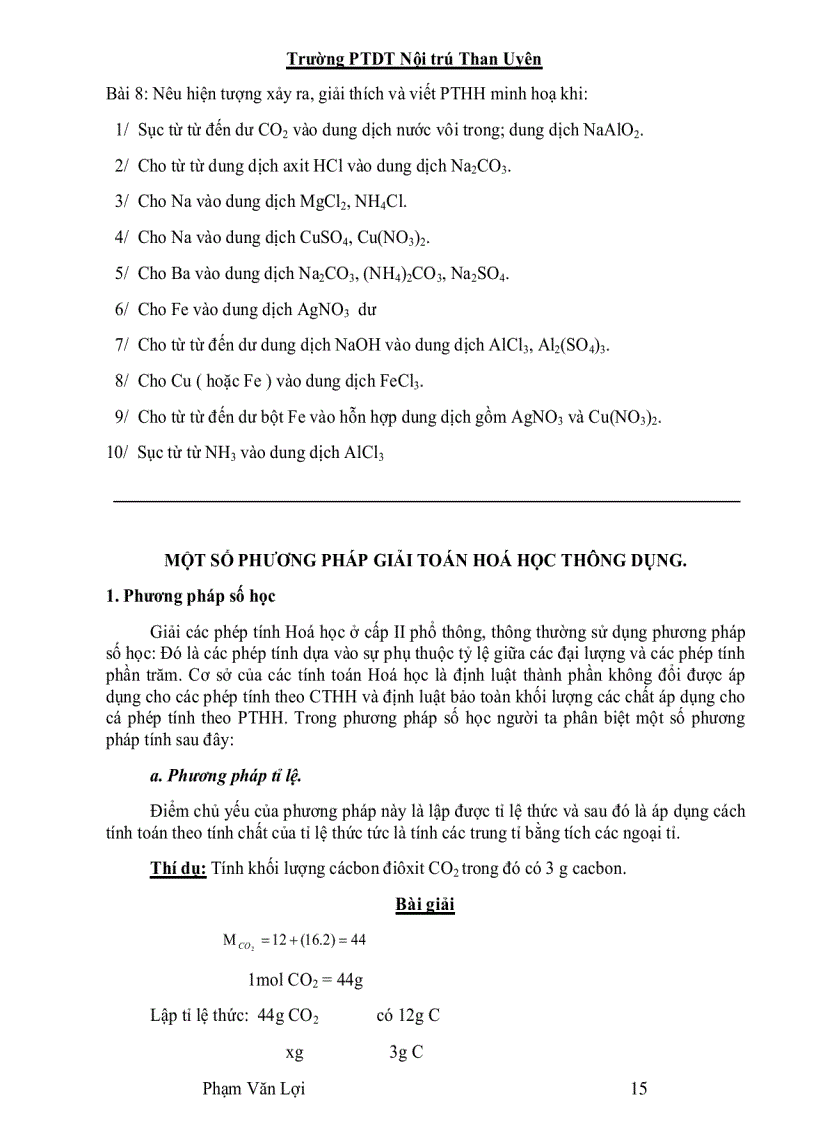 image for page Tổng hợp các chuyên đề BDHSG hóa 9