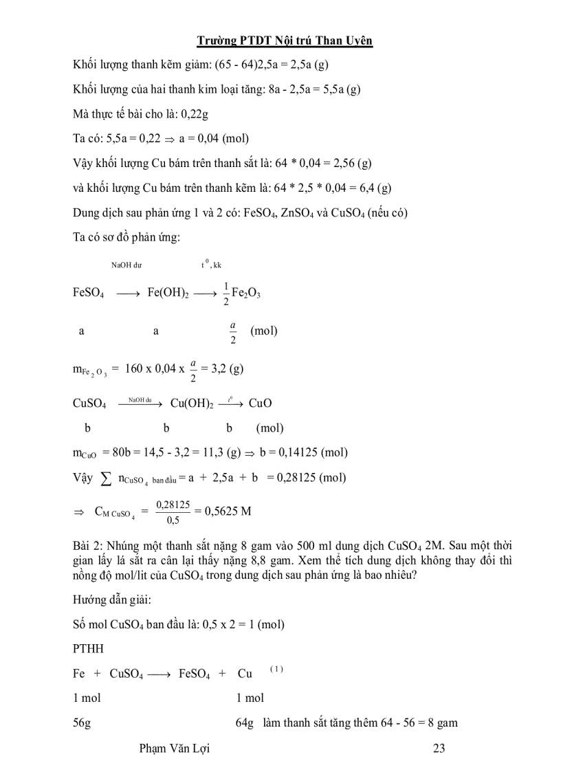 image for page Tổng hợp các chuyên đề BDHSG hóa 9