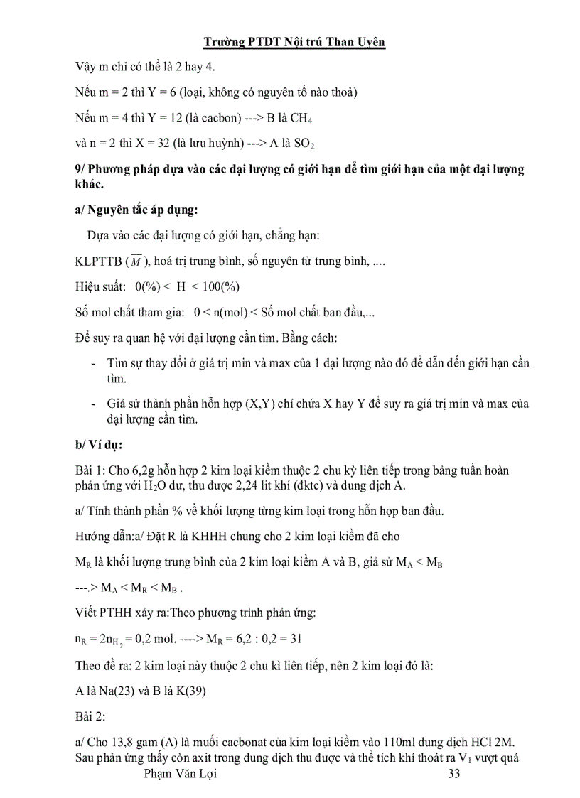 image for page Tổng hợp các chuyên đề BDHSG hóa 9