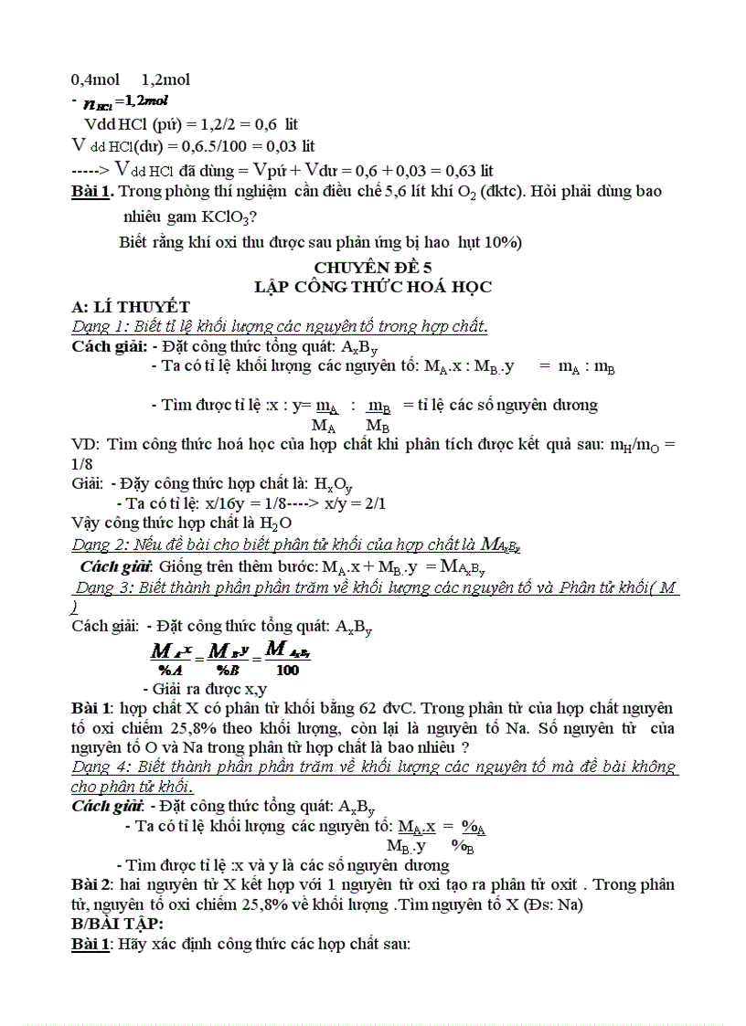 image for page Tổng hợp kiến thức hóa 9
