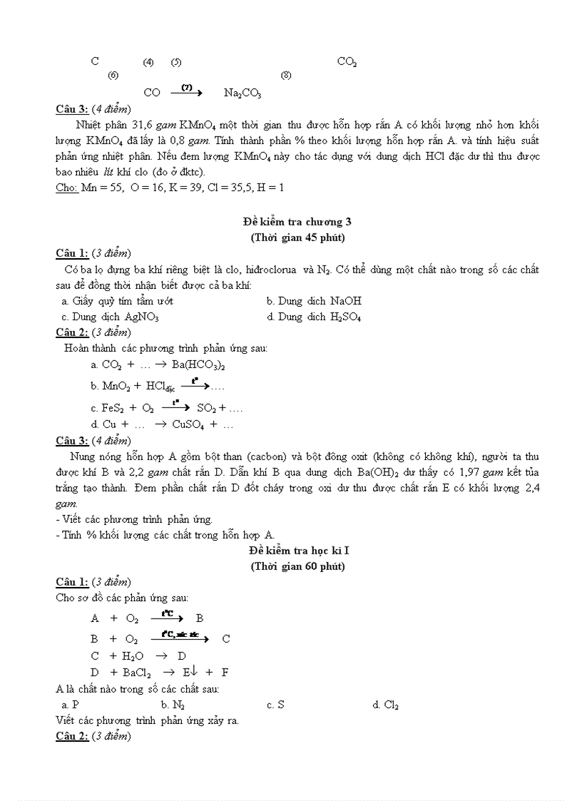 image for page Tổng hợp kiến thức hóa 9