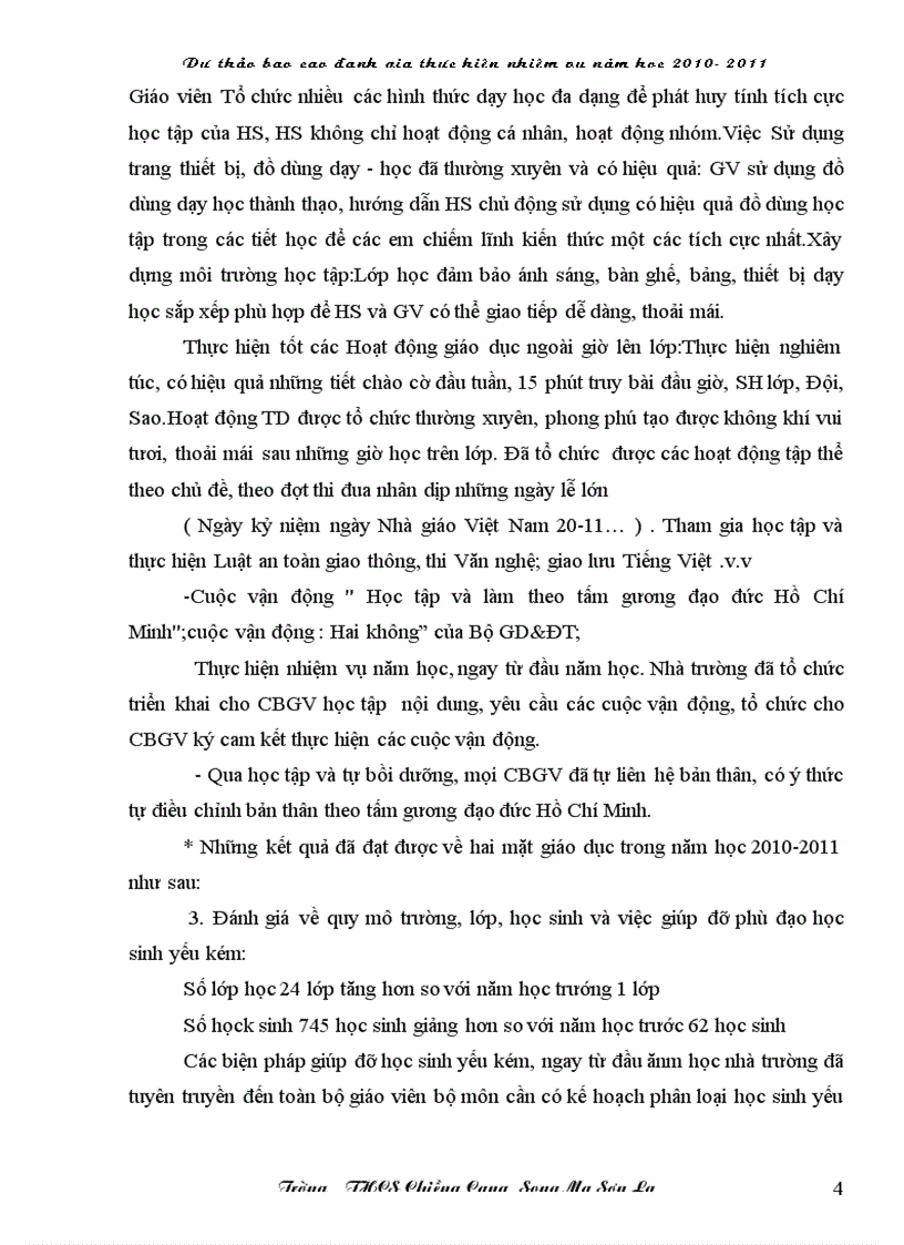 image for page Tổng kết năm học