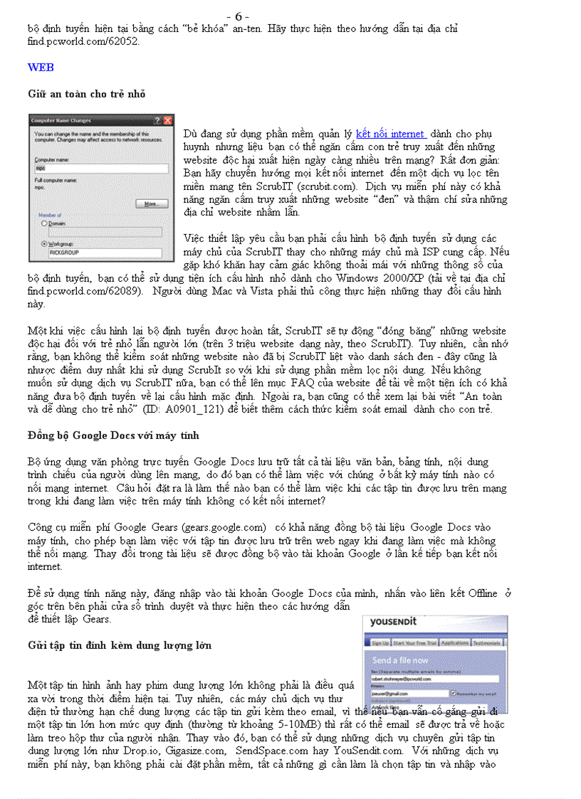 image for page Tổng quan về sử dụng và sửa chữa trục trặc máy tính