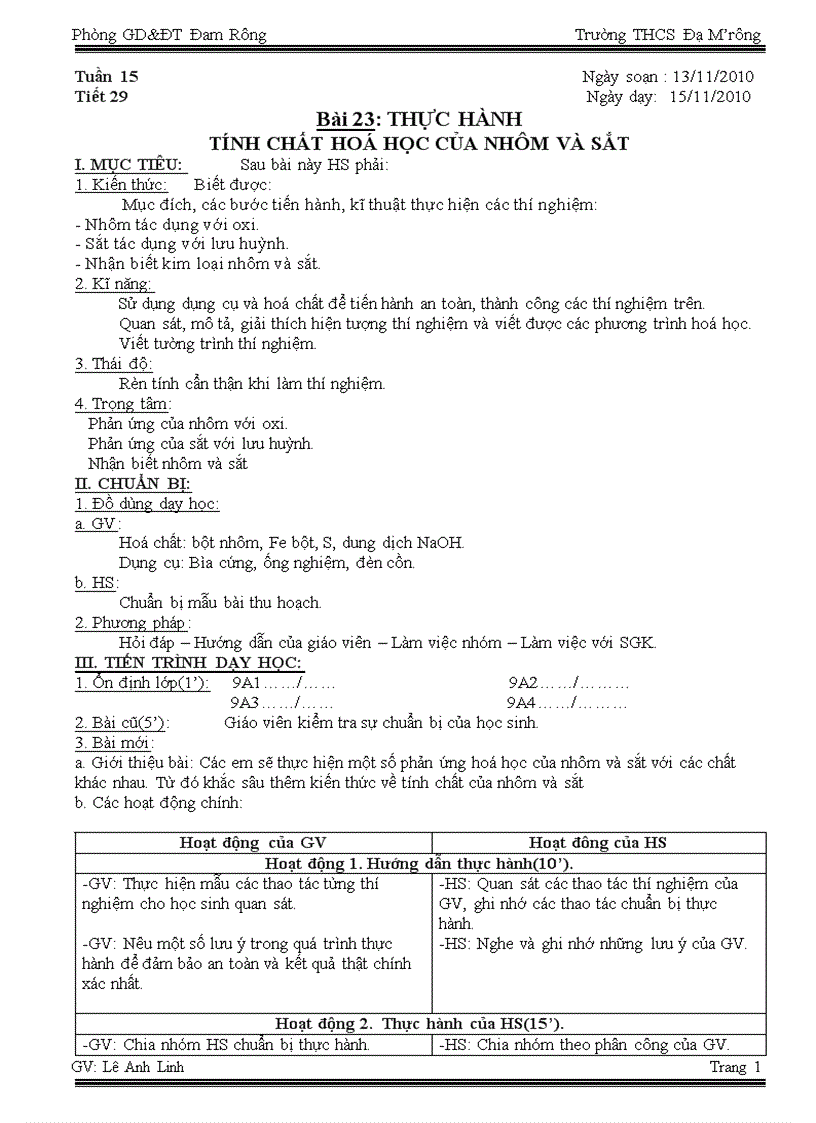 image for page Tuần 15 Tiết 30 Thực hành