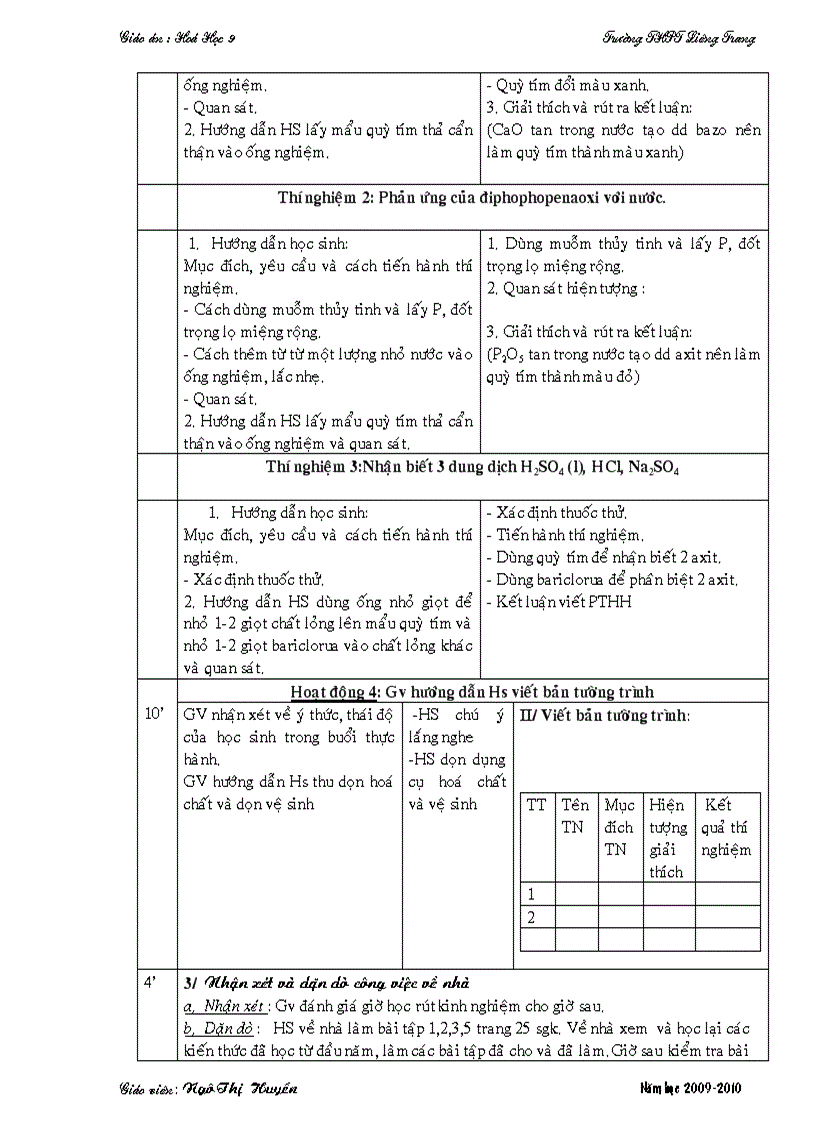 image for page Tuần 5 tiết 10 chuẩn KT KN hoa 9