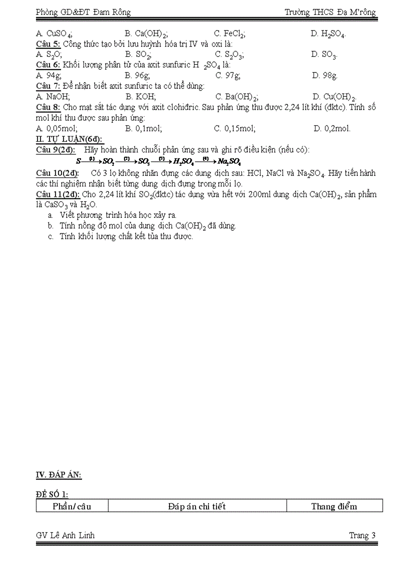 image for page Tuần 5 Tiết 10 Kiểm tra 1 tiết bài số 1