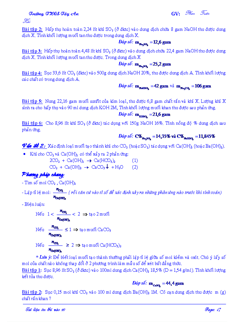 image for page Tài liệu ôn thi vào lớp 10 môn Hóa học 1