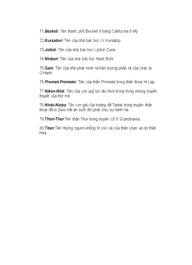 image for page Ý nghĩa tên các ntố mời tham khảo