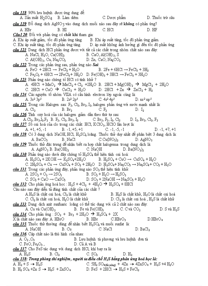 image for page Bài tập trắc nghiệm 1