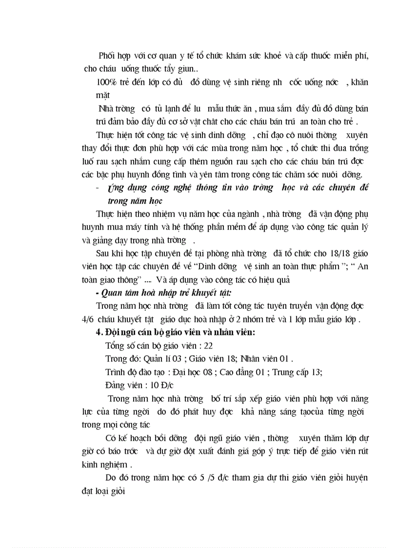 image for page Bản thành tích tập thể năm học 2010 2011