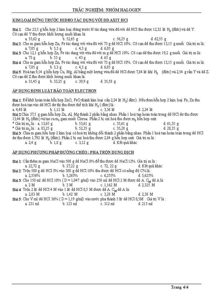 image for page Chương Halogen