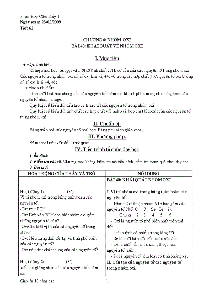image for page Chương oxi Hóa 10 nâng cao