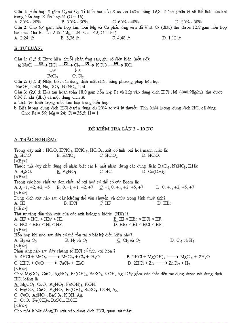 image for page Đề Ma trận kiem tra bài 3 10NC
