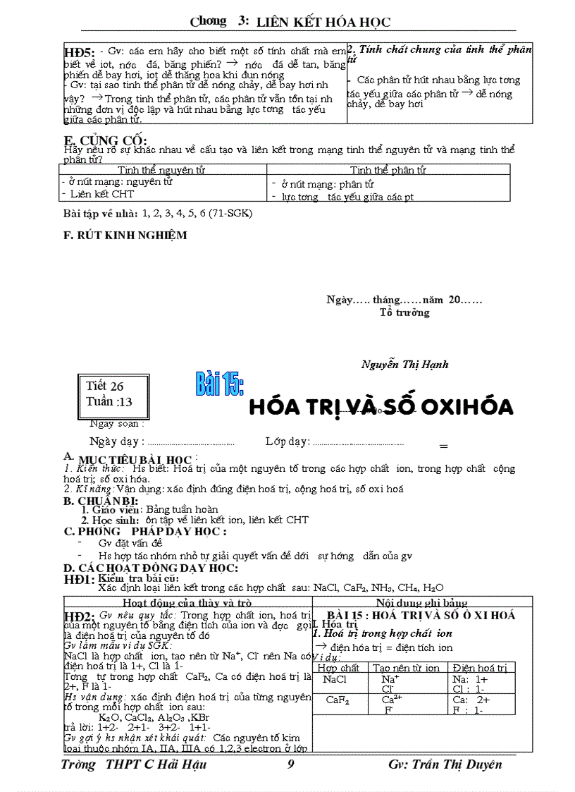 image for page GA hoa 10 Chuong 3 Lien ket hoa hoc doc