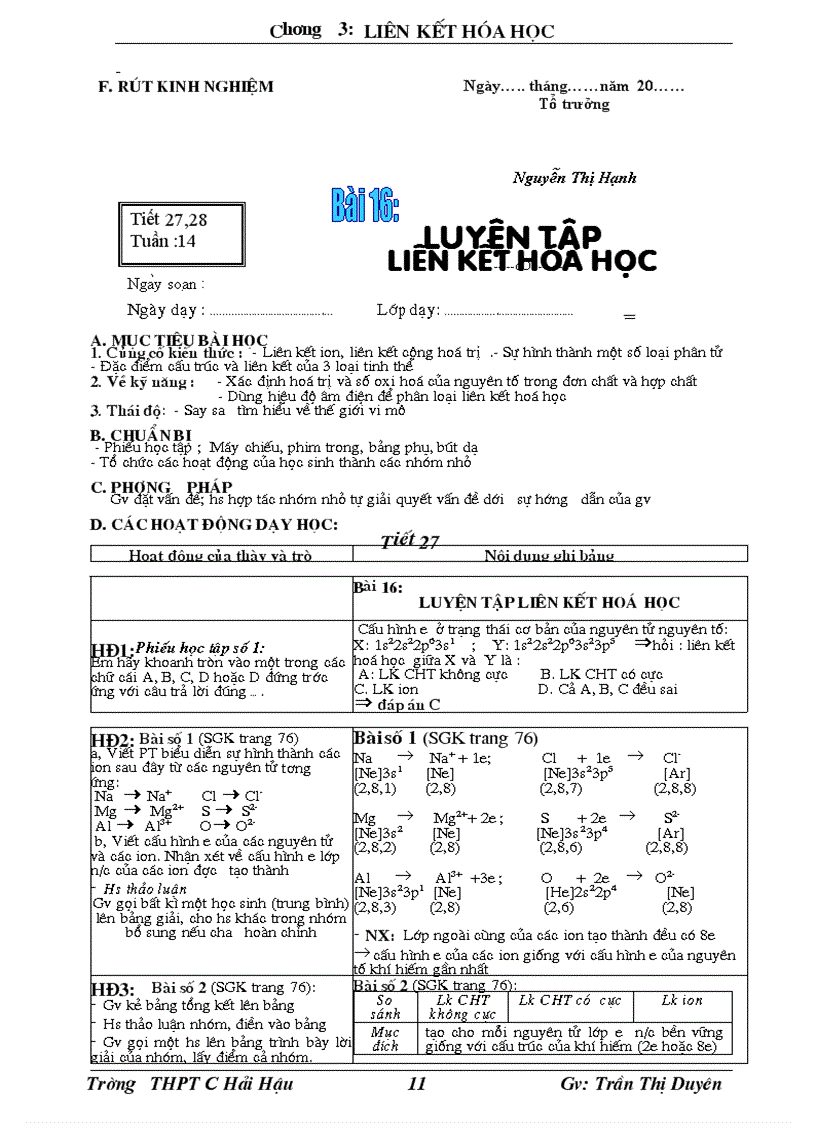 image for page GA hoa 10 Chuong 3 Lien ket hoa hoc doc