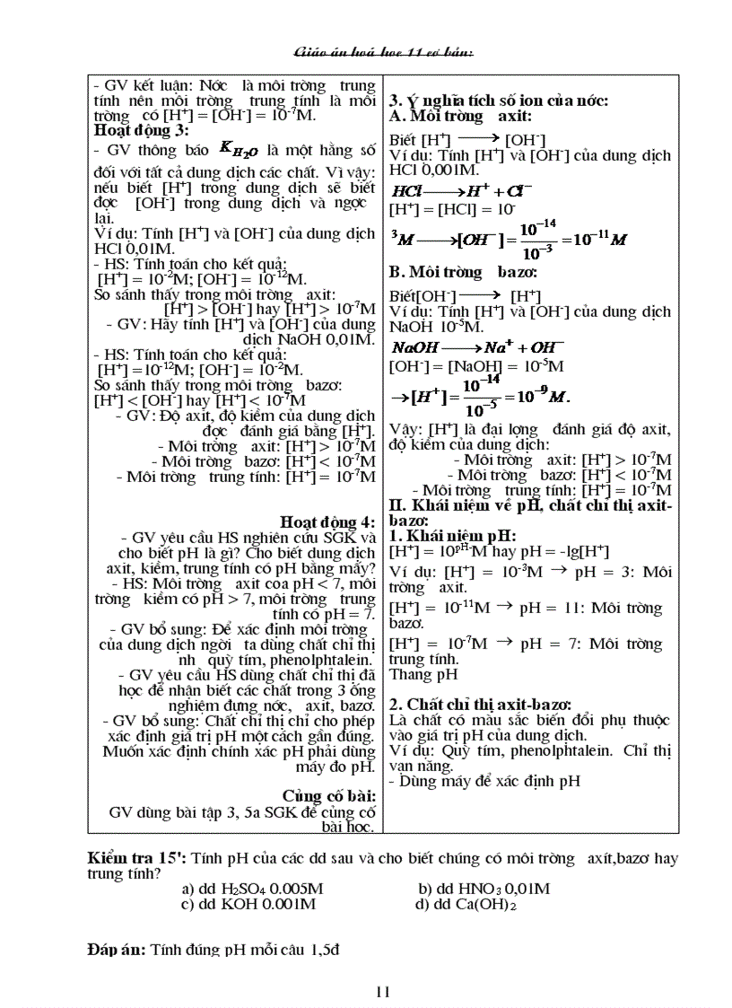 image for page GA Hóa 11 CB cả năm